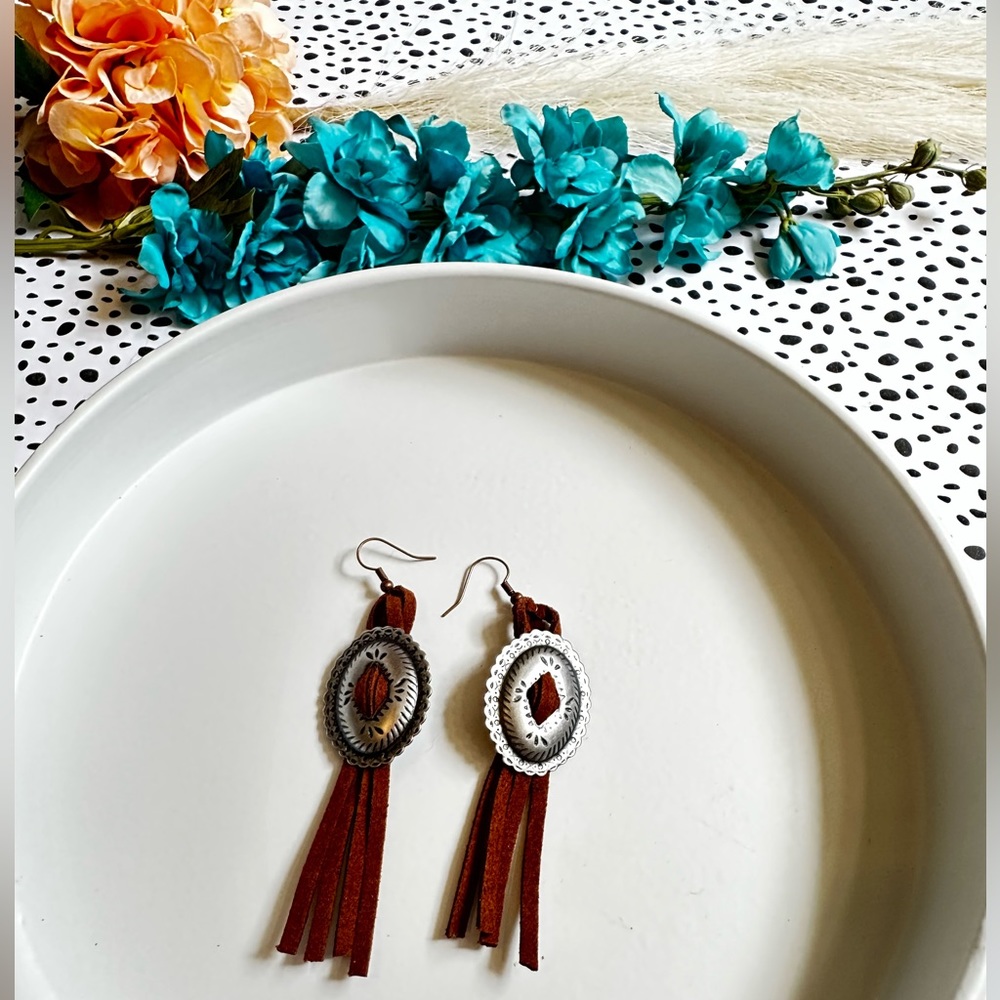 Western earrings